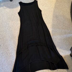 Elegant Black Sleeveless Dress